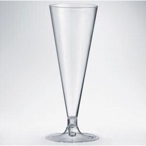 Kieliszki do szampana 120ml op.10szt ze stopką  (k/16)  ELEGANCE