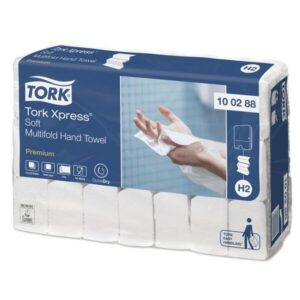 Ręcznik Tork Xpress Premium biały miękki H2 - 210x340cm - 2310 listków - Celuloza