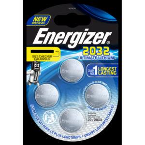 Bateria specjalistyczna ENERGIZER, CR2032, 3V, 4szt.
