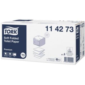 Papier toaletowy w składce TORK Premium T3 2 warstwy, 7560 listków
