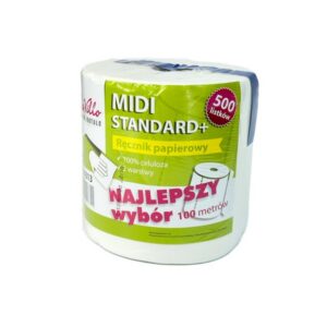 Ręcznik rola MIDI Standard+ op.6rol., celuloza 2W 100m TnC