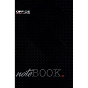 Brulion OFFICE PRODUCTS, A4, w kratkę, 96 kart., 55gsm