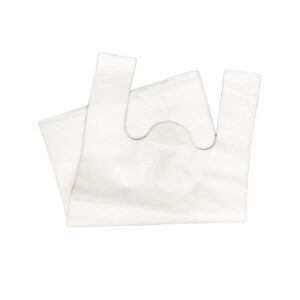 Torby wielorazowe TnP 30/8/55 białe HDPE - 51 µm T-SHIRT op. 50 sztuk