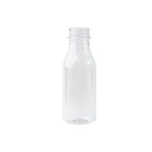 Butelka PET 330 ml, gwint 38mm 2 start, wysokość 165mm, rPET op. 100 sztuk