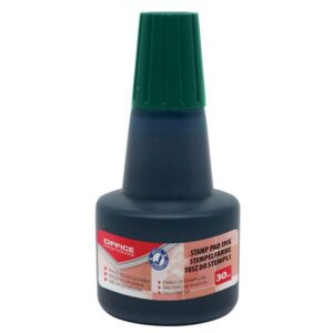 Tusz do pieczątek OFFFICE PRODUCTS, 30ml , zielony