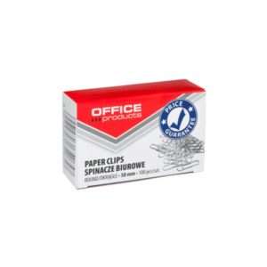 Spinacze biurowe 50mm OFFICE PRODUCTS okr.op.100szt. (k/10)