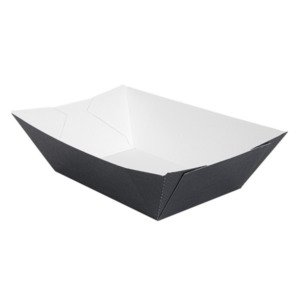 Tacka czarna 1440ml 13,5x8,5x6,2cm op.150szt. (k/4) THEPACK