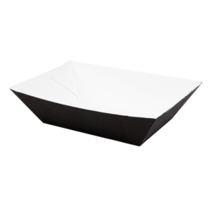 Tacka czarna 1200ml 11,9x7,9x5,5cm op.100szt. (k/10) THEPACK