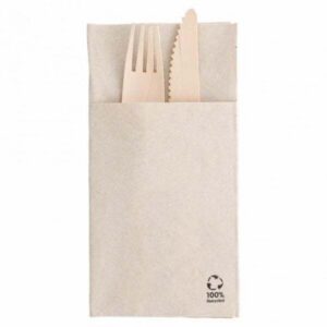 Etui na sztućce Feel Green 100% recykling op. 50 sztuk