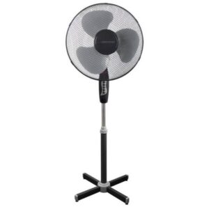 Wentylator ESPERANZA Hurricane, stojący, śr. 40cm, 50W, czarnoszary op. 1 szt.