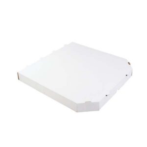Pudełka pizza 36x36cm op.100szt śc.rogi h=3,5cm, Biało-szara Fala E TnP