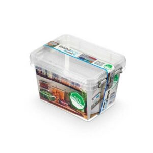 Zestaw pojemników antybakteryjnych ORPLAST Nanobox, 2x2,0l, transparentny op. 1 szt.