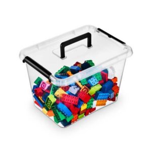 Pojemnik do przechowywania ORPLAST Simple Box, 19l, z rączką, transparentny op. 1 szt.