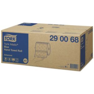 Ręcznik w roli Tork Advanced niebieski miękki H1 - 21x25cm - 6x600 listków-Celuloza/Makulatura