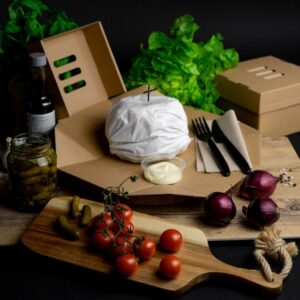 Papier pakowy w roli szerokość 35cm, powlekany 35+6PE, cena za opakowanie 10kg