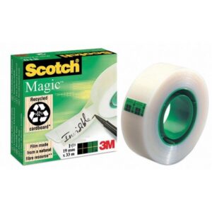 Taśma biurowa SCOTCH® Magic™ (810), matowa, 19mm, 10m