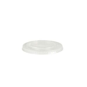 Dekiel do kubka PET 0,3; 0,4 i 0,5l śr. 95mm, płaski bez krzyżyka, op. 50 sztuk