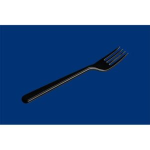 Widelec SUPERIOR czarny, op. 50szt S525 GRUBY 180mm, wielorazowy (k/40)