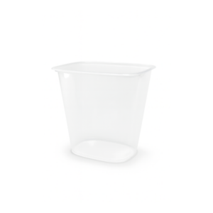 P-BOX KFB pojemnik prost.PP 500ml op.100szt (k/10) PRA500, WIELORAZOWE