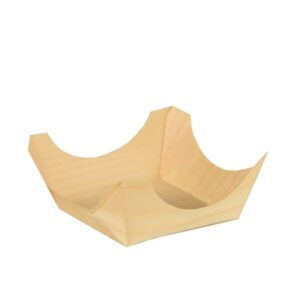 FINGERFOOD - miseczki kwadratowe 6x6xh.2,5cm drewniane op. 50 sztuk