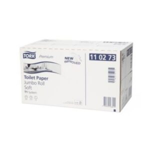 Papier toaletowy w jumbo roli Tork Premium T1 - 9,7x20cm - 360m - 1800 listków - makulatura/biały