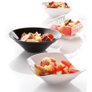 FINGERFOOD - pucharek 60 ml DOMINO SCIVOLO transparentny PS 7,5cm x 5cm x h.3cm op. 50 sztuk