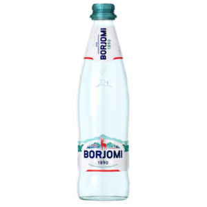 Woda 0,33l naturalnie gazowana op.12szt. BORJOMI butelka szklana