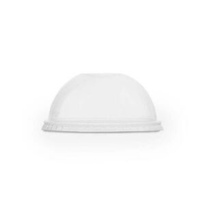 Dekiel do kubka PLA wypukły z otworem śr.96mm VEGWARE op. 50 sztuk