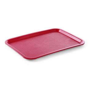 Taca Z Polipropylenu - Fast Food 305X415 Mm Czerwona