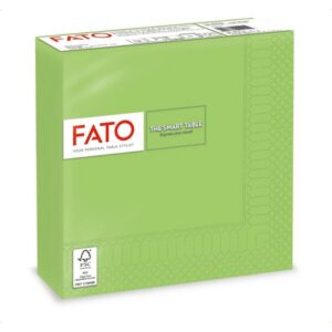 Serwetki 33x33 2W limonka/jasno zielone FATO op.50szt (k/24) Smart Table