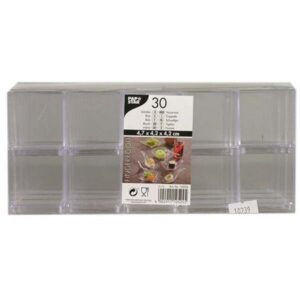FINGERFOOD - pucharek PS 55ml transparentny 4,7x4,2x4,2cm op. 30 sztuk