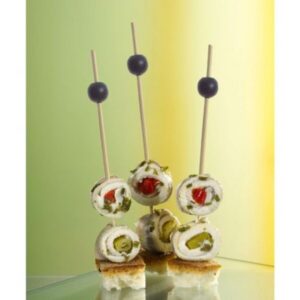 FINGERFOOD - patyczki BLACK PEARL 12,5cm op. 250 sztuk