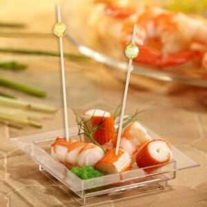 FINGERFOOD - patyczki PEARL 12cm op. 100 sztuk