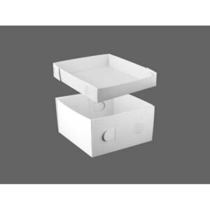 Pudełka cukiernicze składane z pokrywką 20x20x10 cm, cena za komplet 50szt