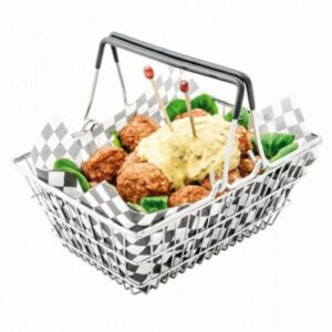 Kosz do serwowania mini-shopping basket
