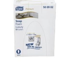Mydło w płynie mini TORK Premium, kremowe - 8x475 ml S2
