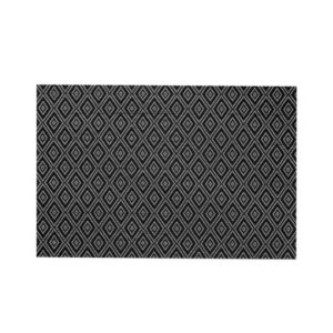 Podkładki na stół Style 30x45cm czarne PP wielokrotnego użytku op. 12 sztuk