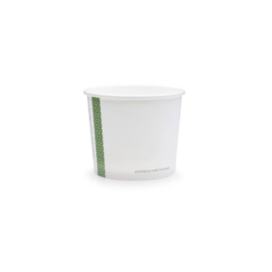 Pojemnik papierowy 280ml op.50szt. średnica 90mm biodegradowalny zupa, sałatka, lody (k/20)