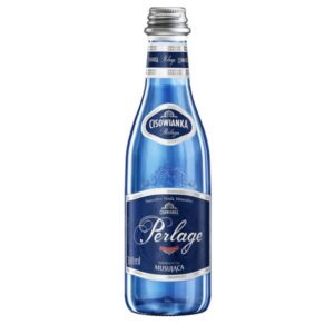 Woda CISOWIANKA Perlage, musująca, butelka szklana, 0,3l