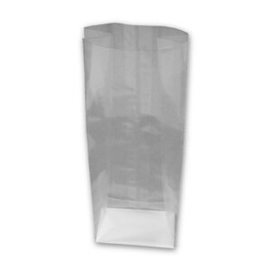 Torebki PP klockowe na herbatę130x68x270 op.50szt +wkładka kartonowa