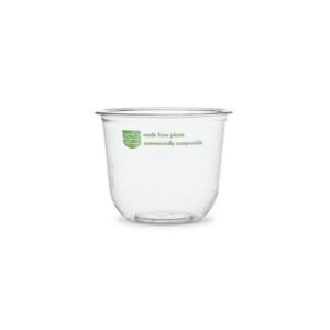 Bella pots pojemnik sałatkowy PLA 375ml op.50szt., fi.96mm, 12oz (k/20)