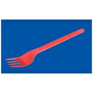Widelec COLOR pomarańczowy, cena za opakowanie 20szt