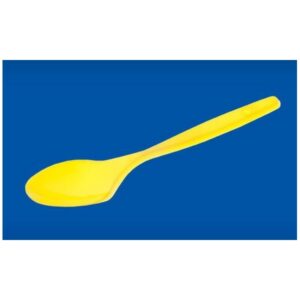 Łyżka COLOR żółty, cena za opakowanie 20szt