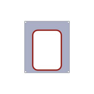 Ramka, matryca do tacek 187x137mm niedzielona, maszyna AG02