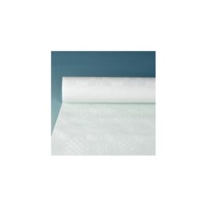 Obrus papierowy 1,2m x 100m biały wytłoczenie damaszkowe