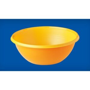 Miska BICOLOR, 10 szt. 380ml pomarańczowy/żółty