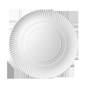 Talerz do pizzy papierowy TnG biały 32 cm gramatura 320g, cena za 100 sztuk