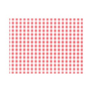 Podkładki na stół Vichy 30x40 100szt, czerwona kratka