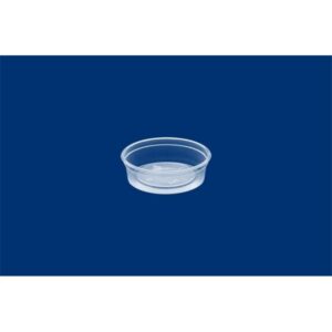Pojemnik dressingowy, degustacyjny 30ml okrągły PP transparent op. 100 sztuk