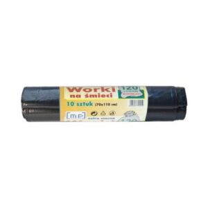Worki na odpady budowlane 120l bardzo grube, 10szt na rolce